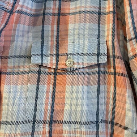 Vineyard Vines Men's Slim Fit Plaid Shirt M Multicolor Long Sleeve - Picture 2 of 4
